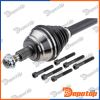 Demi-Arbre de Transmission MTM gauche pour VW | NPW-VW-214, 1J0407271AP